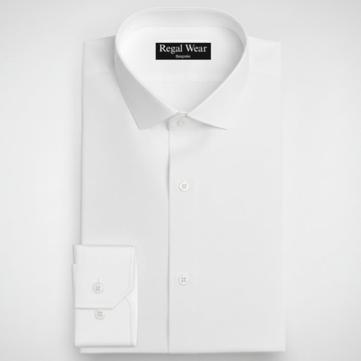 Egyptian White Twill Shirt